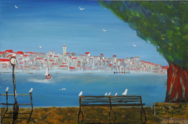 Εικόνα της Η λίμνη της Καστοριάς 3 (50 x 70 cm) (Σειρά 2)