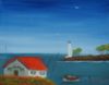 Εικόνα της Ο μοναχικός Ψαράς (30 x 40 cm) (Σειρά 3)