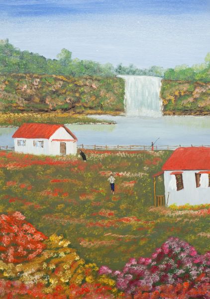 Εικόνα της Πρωινό στο χωριό (50 x 70 cm) (Σειρά 3)