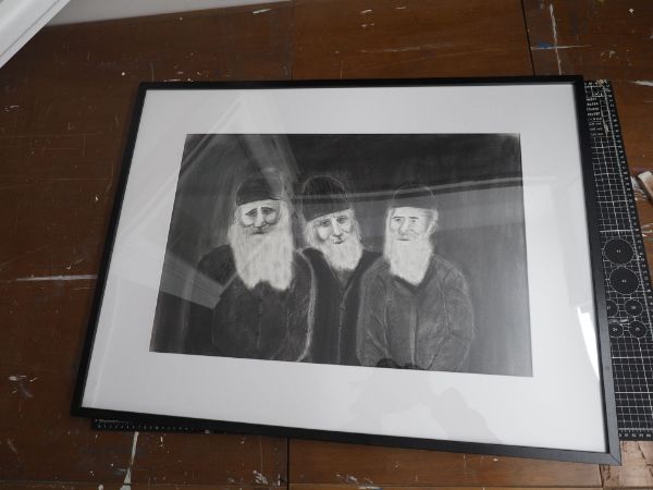 Picture of "Modern Saints" (The price is for a 64x84 cm frame)