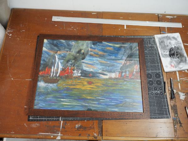 Εικόνα της Η Ναυμαχία της Σαλαμίνας (50 x 70 cm)